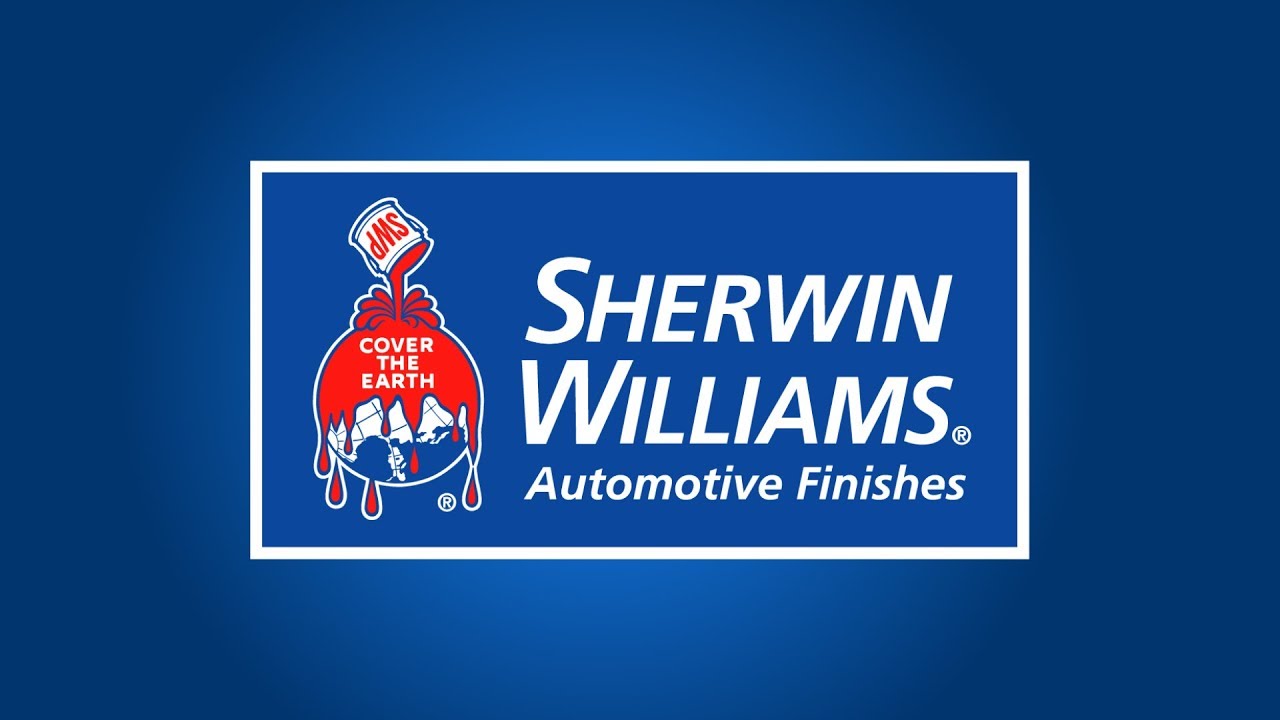 Logotipo Sherwin-Williams Automotive Finishes, referente à linha Lazzuril